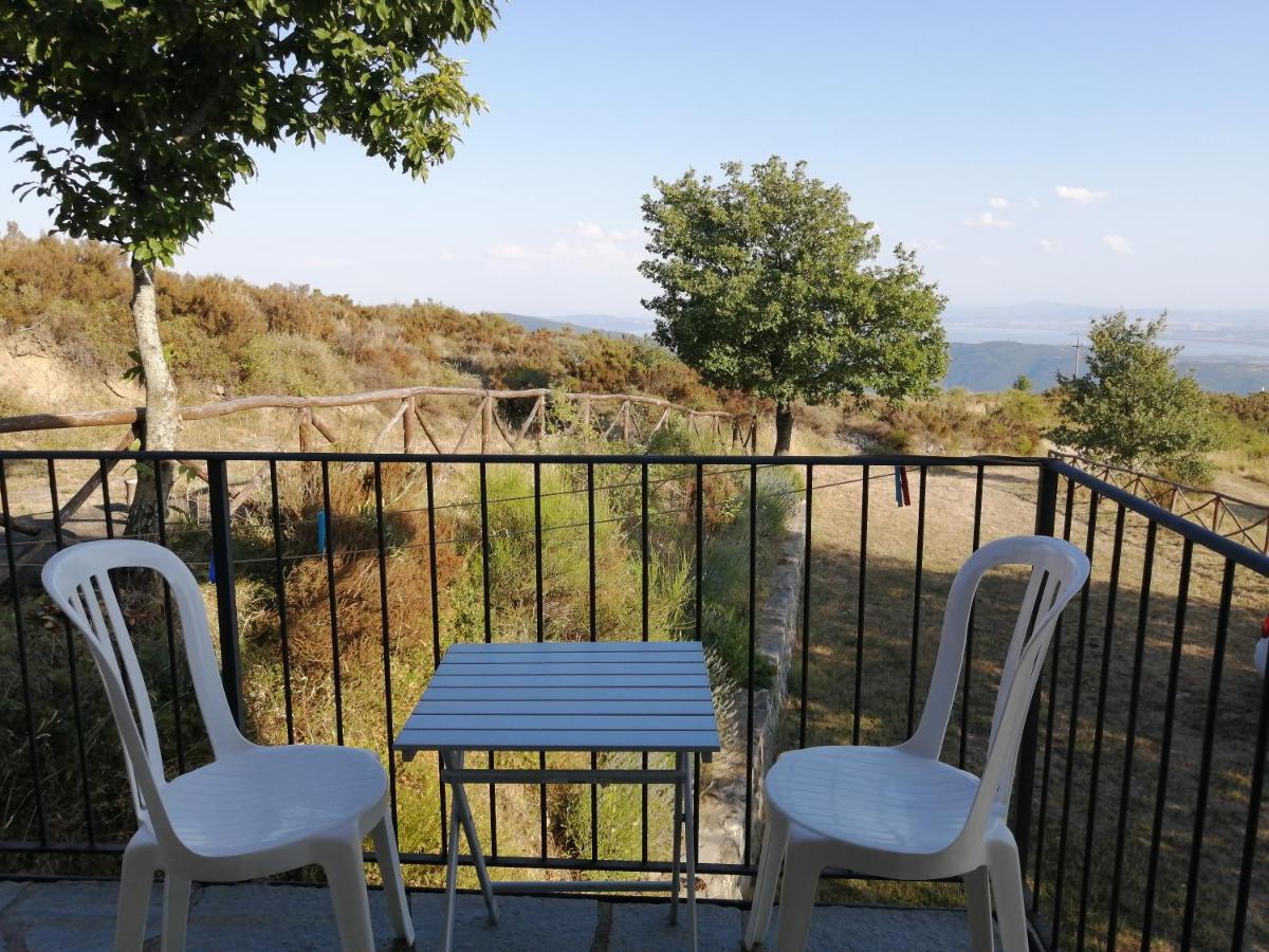 La Casa Gialla Belvedere Cortona Luaran gambar